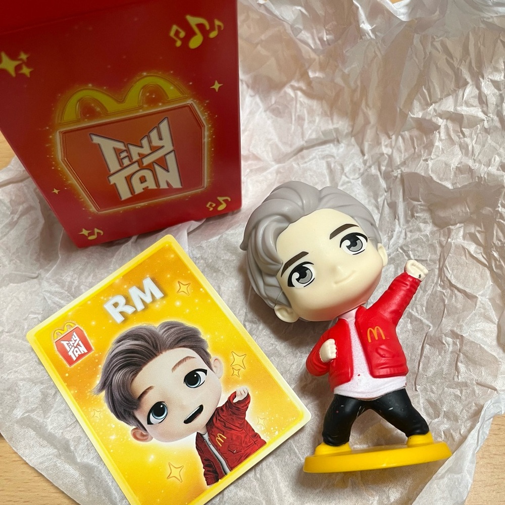 McDonald's BTS 2025 TinyTan RM Mini Figure (Encore Edition) Collectible